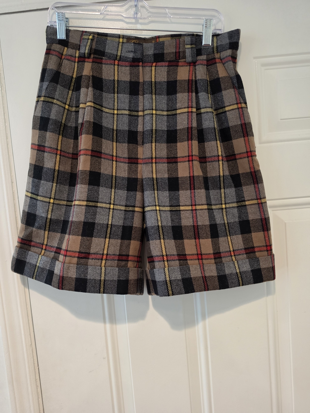 Christian Made In Italy 100% Wool Mens Shorts